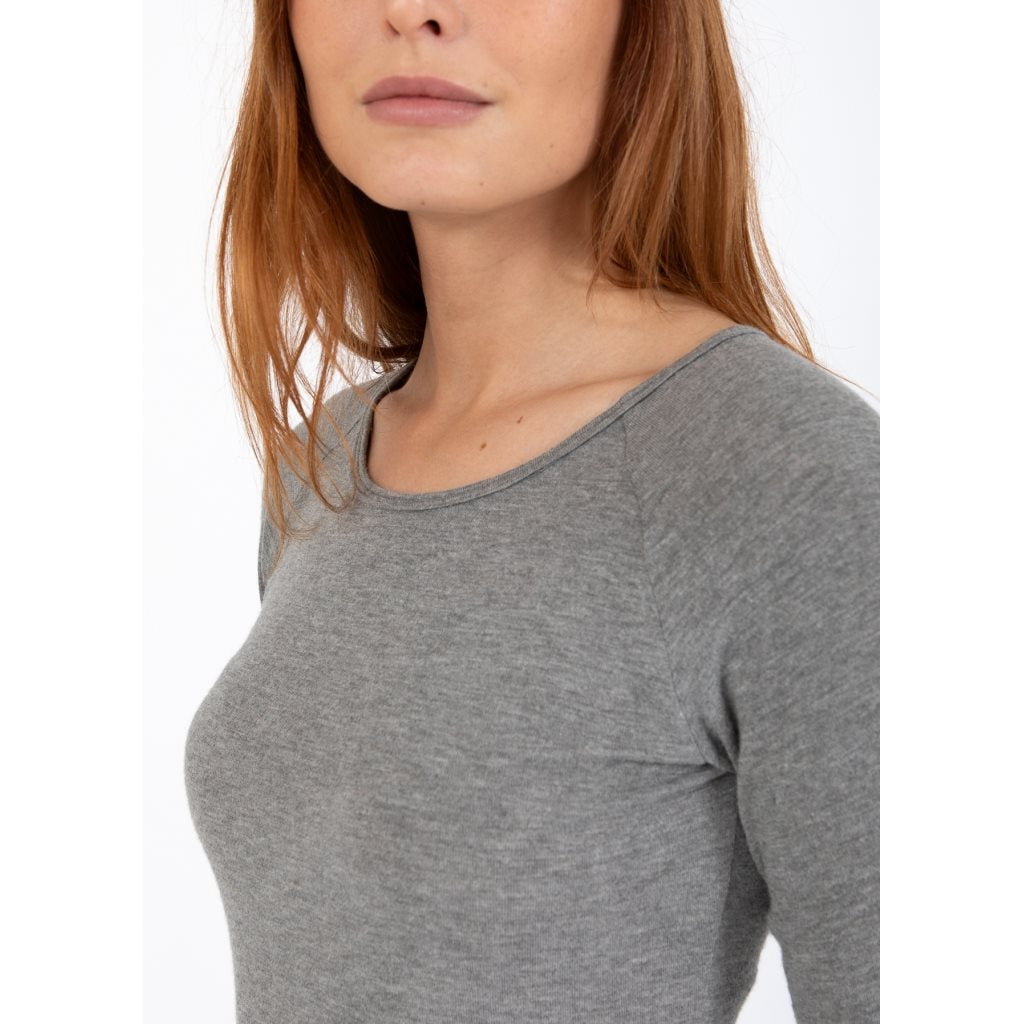 shirt | LANA - grijs