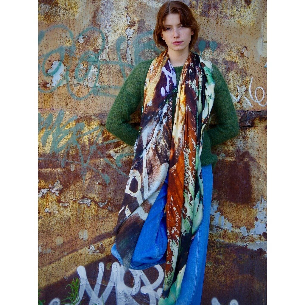 sjaal | ELA SINGLE muhka rust - multicolor