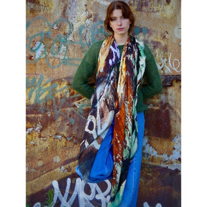 sjaal | ELA SINGLE muhka rust - multicolor