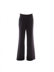 pantalon | FEDDE - zwart/wit krijtstreep