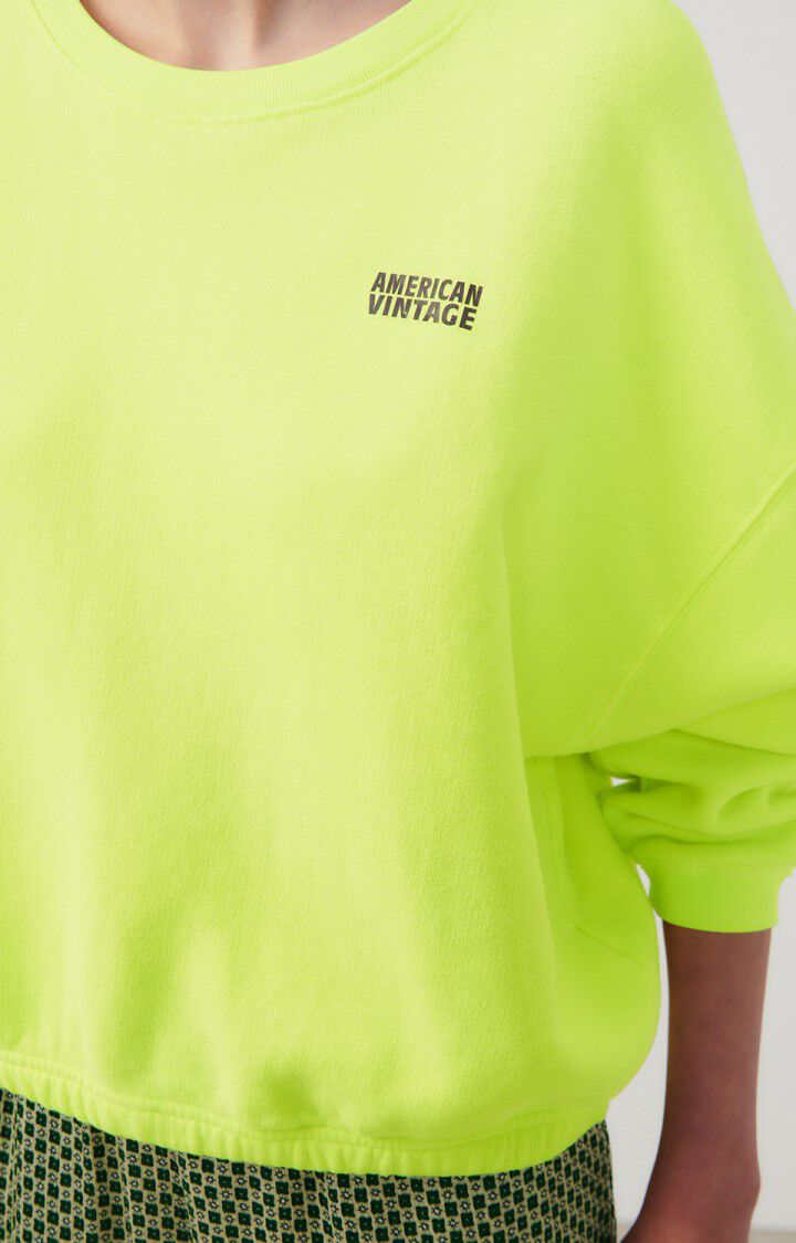 sweater | IZU03A - neon geel