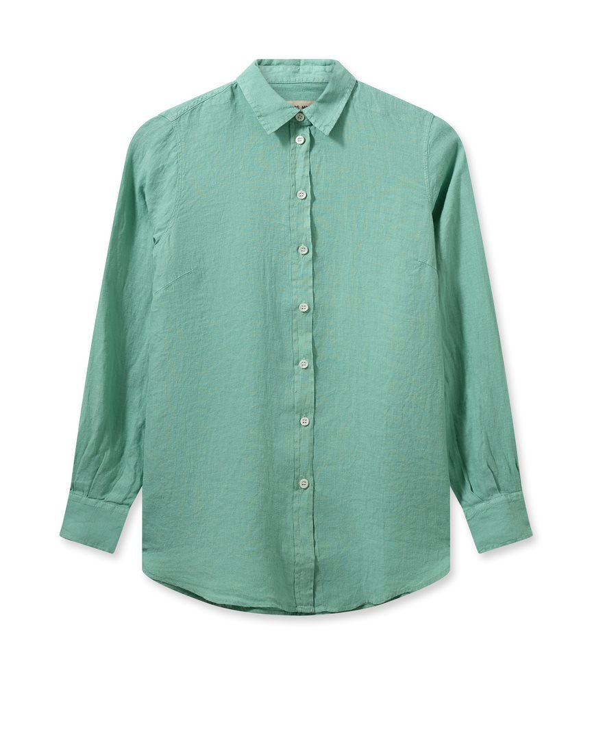 blouse | KARLI - wasabi/mint groen