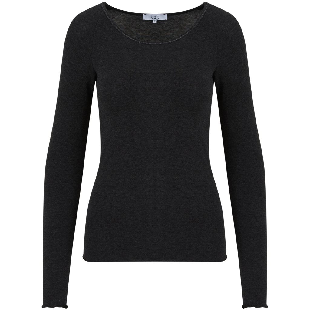 shirt | LANA - zwart