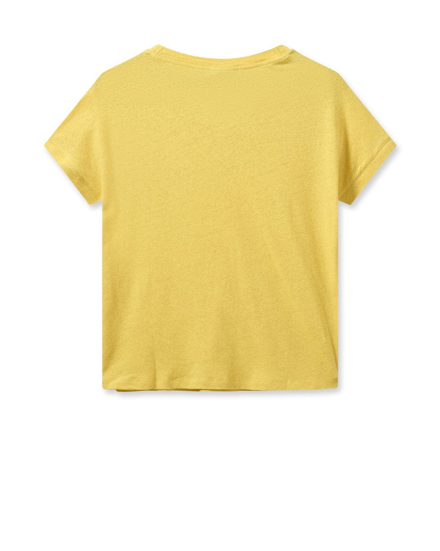 shirt | MAYA TEE - geel