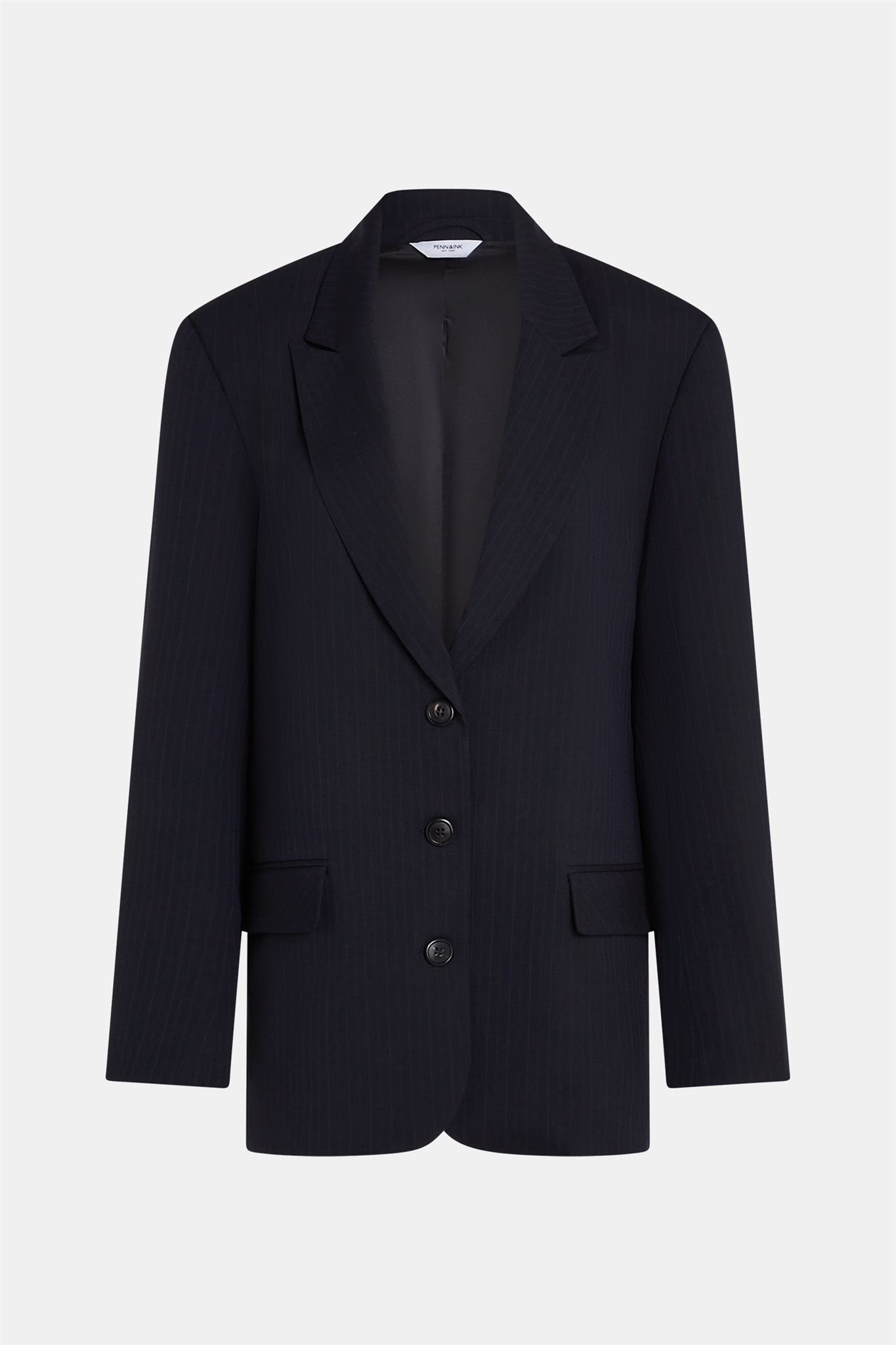 blazer | N1630 - navy pinstripe