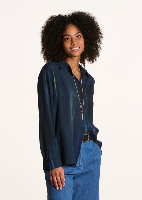 blouse | PEPA-T - navy