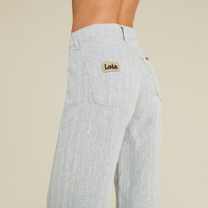 pantalon | ROSA R - grijs/wit