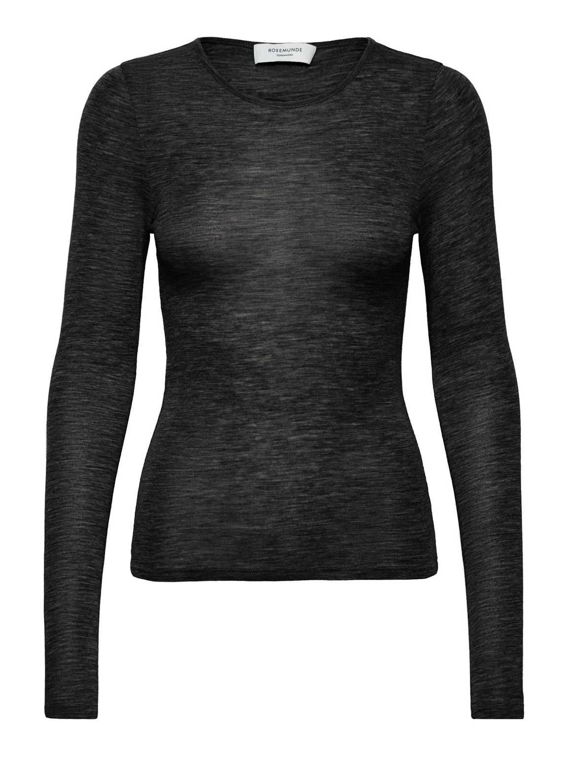 shirt | SARA - zwart