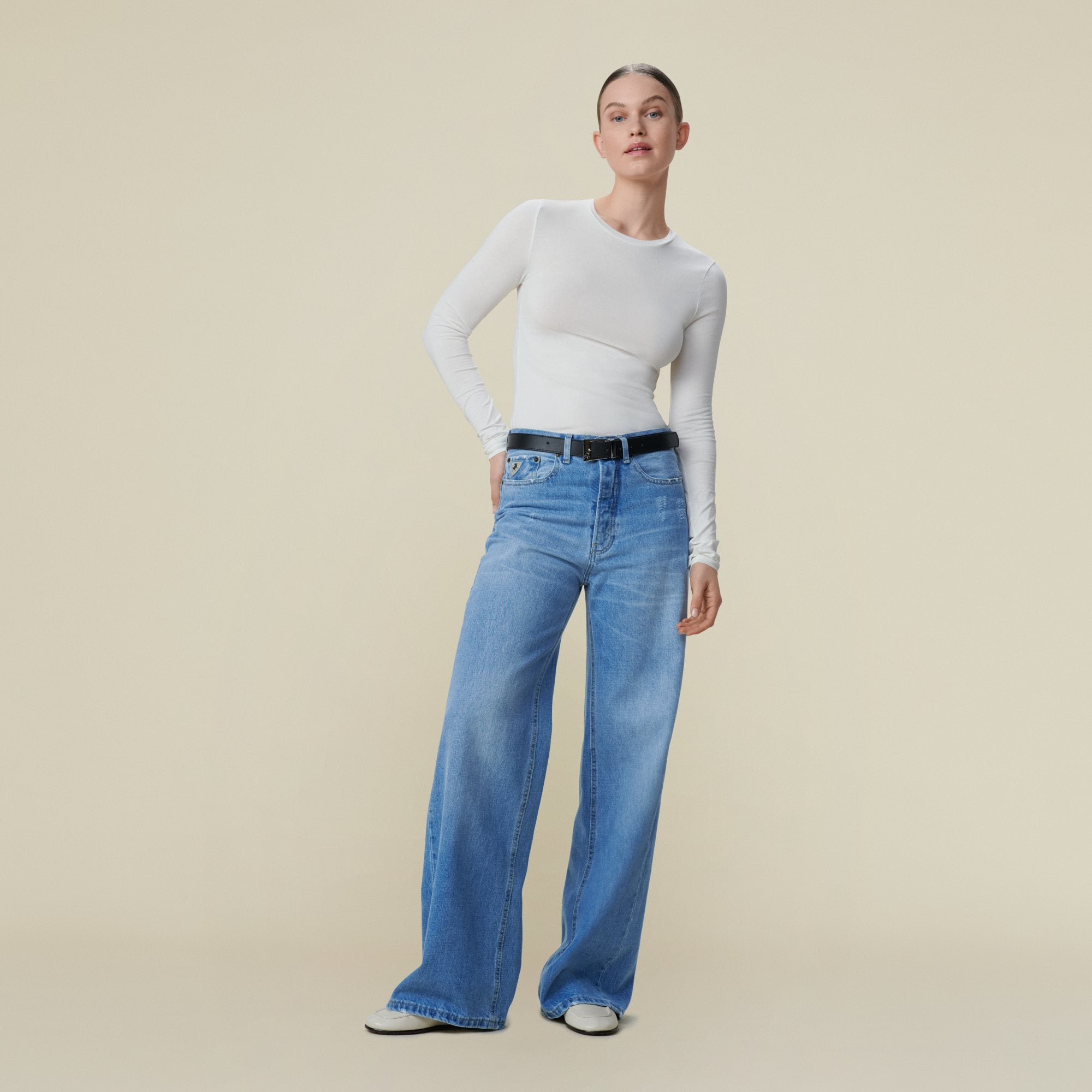 jeans | SKATER LOOSE - blue denim