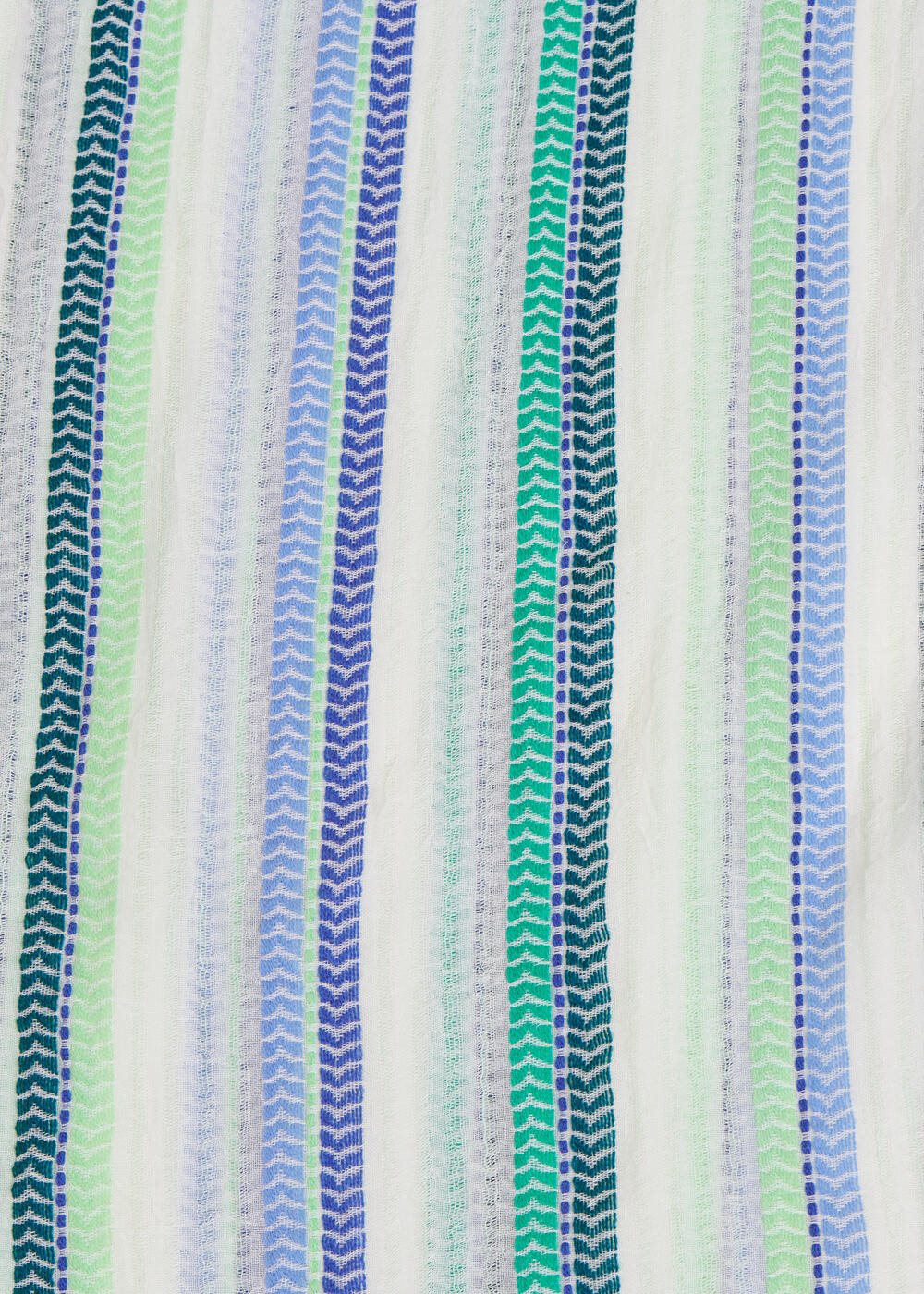 sjaal | VOILE - groen/blauw/wit