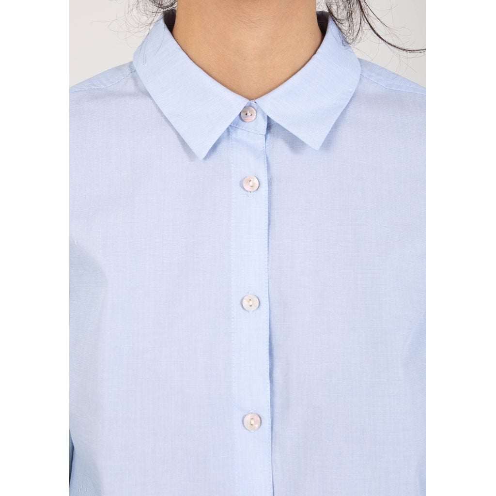 blouse | JESS - lichtblauw